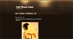 Desktop Screenshot of cell-phonecase.blogspot.com