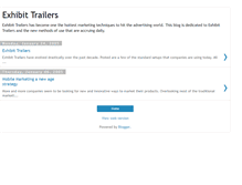 Tablet Screenshot of exhibittrailers.blogspot.com