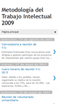 Mobile Screenshot of metodologiadeltrabajointelectual2009.blogspot.com