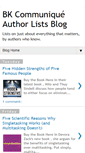 Mobile Screenshot of bklists.blogspot.com