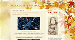 Desktop Screenshot of bellezaalternativa.blogspot.com