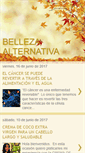 Mobile Screenshot of bellezaalternativa.blogspot.com
