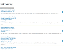 Tablet Screenshot of hair-waxing-gt.blogspot.com