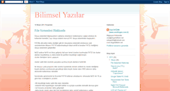 Desktop Screenshot of bilimsel-teknoloji.blogspot.com