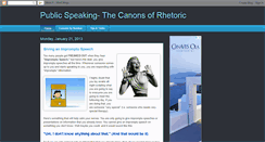 Desktop Screenshot of canonsofrhetoric.blogspot.com