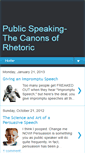 Mobile Screenshot of canonsofrhetoric.blogspot.com