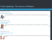 Tablet Screenshot of canonsofrhetoric.blogspot.com