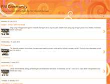 Tablet Screenshot of fm-community.blogspot.com