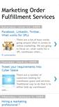 Mobile Screenshot of marketingorderfulfillmentservices.blogspot.com