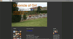 Desktop Screenshot of chronicleofgirl.blogspot.com