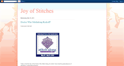 Desktop Screenshot of joyofstitches.blogspot.com