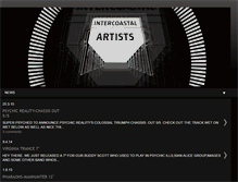 Tablet Screenshot of intercoastalartists.blogspot.com