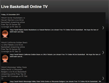 Tablet Screenshot of livebasketballtv365x24.blogspot.com