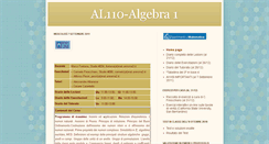 Desktop Screenshot of al110-algebra1.blogspot.com