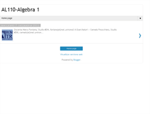 Tablet Screenshot of al110-algebra1.blogspot.com