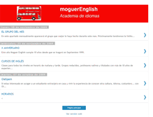 Tablet Screenshot of moguerenglish.blogspot.com