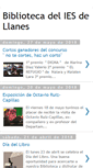 Mobile Screenshot of bibliotecadeliesdellanes.blogspot.com