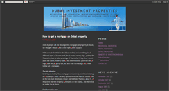 Desktop Screenshot of dubaiinvestmentproperty.blogspot.com