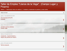 Tablet Screenshot of llanosdelavega.blogspot.com