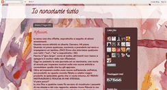 Desktop Screenshot of iononostantetutto.blogspot.com