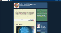 Desktop Screenshot of eyesee-eyetalk.blogspot.com