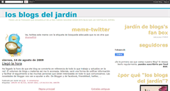 Desktop Screenshot of losblogsdeljardin.blogspot.com