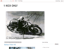 Tablet Screenshot of 1kickonly.blogspot.com