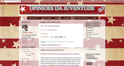 Desktop Screenshot of opinioesdajuventude.blogspot.com