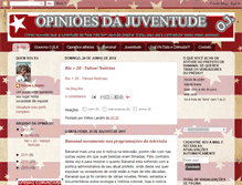 Tablet Screenshot of opinioesdajuventude.blogspot.com