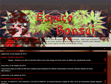 Tablet Screenshot of espacobonsai.blogspot.com