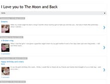 Tablet Screenshot of iloveyoutothemoonandback-karla.blogspot.com