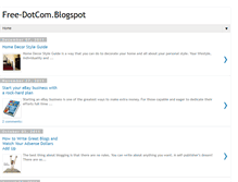 Tablet Screenshot of free-dotcom.blogspot.com