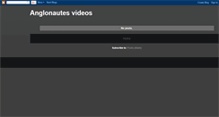 Desktop Screenshot of anglonautes.blogspot.com