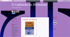 Desktop Screenshot of ocaldeiraodehermione.blogspot.com