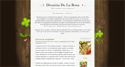 Desktop Screenshot of dionydelarosa.blogspot.com