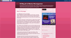 Desktop Screenshot of musica-nica.blogspot.com