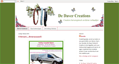 Desktop Screenshot of dedavercreations.blogspot.com