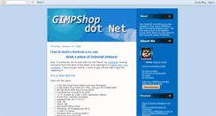 Desktop Screenshot of gimpshop.blogspot.com