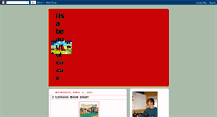 Desktop Screenshot of beautifulcircus.blogspot.com