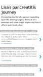 Mobile Screenshot of mypancreatitisjourney.blogspot.com