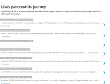 Tablet Screenshot of mypancreatitisjourney.blogspot.com