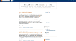 Desktop Screenshot of erlenezierke.blogspot.com