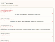 Tablet Screenshot of phptimesheet.blogspot.com