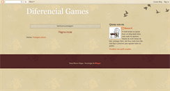 Desktop Screenshot of diferencialgames.blogspot.com