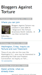 Mobile Screenshot of blogagainsttorture.blogspot.com