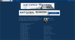 Desktop Screenshot of aircargotracking.blogspot.com