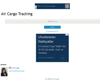 Tablet Screenshot of aircargotracking.blogspot.com