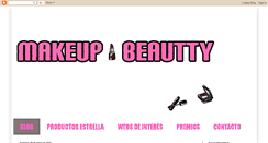 Desktop Screenshot of makeup-beautty.blogspot.com