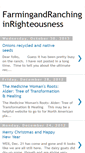 Mobile Screenshot of farmingandranchinginrighteousness.blogspot.com