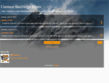 Tablet Screenshot of carmensandiegohints.blogspot.com